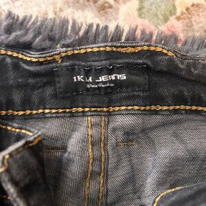 1KM Faded Black Jeans